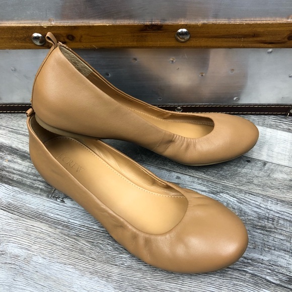 J. Crew Factory Shoes - J. Crew Factory Leather Flats size 9